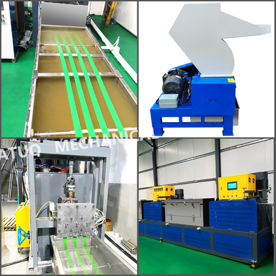 HUISDIERENriem die de Vlokkenmateriaal maken van de Machine100% Gerecycleerd Fles