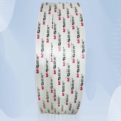 Geweven In reliëf gemaakte de Riemriem 9.0mm van de Polyester Plastic Verpakking 12mm Breedte