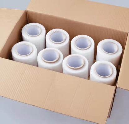 PE van de de Film Vrije Steekproef van de Verpakkingsrek van de het Kartonpallet Verpakkende de Rekfilm