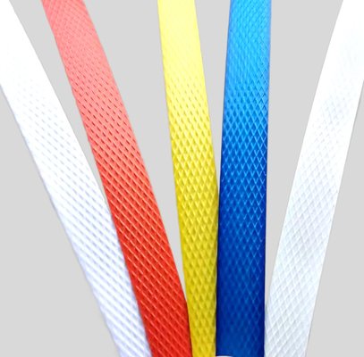 Heldere Polyester pp die Bandband 200mm 406mm Kern Logo Printing vastbinden
