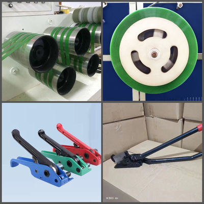 Productielijn voor PET-banden met hoge snelheid 9-32 mm PET-bandmachine PP PET-banden