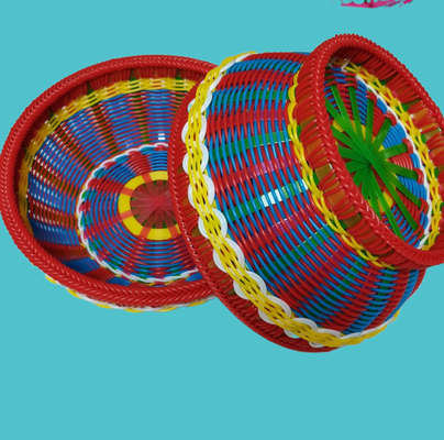 JTPP-110 Plastic Imitation Rattan Making Machine: 3300 mm schroef, 6 riemen, 130 kg/uur capaciteit