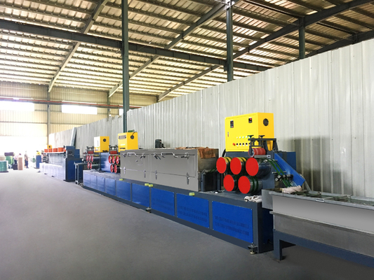 Enkele schroef 5-15 mm PP Plastic Strapping Tape Productielijn PP Strapping Tape Making Machine voor bladvormingsmachine