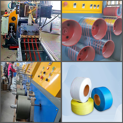 De plastic Riem die van de de Extruderlijn pp van de Riemriem tot Machine maken Grote Uitdrijving