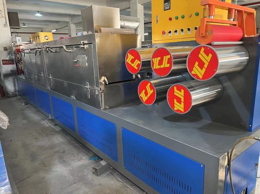 Plastic de Verpakkingsriem die van pp Machineverpakking maakt die Riemproductielijn vastbindt