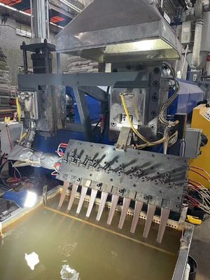 Plastic de Verpakkingsriem die van pp Machineverpakking maakt die Riemproductielijn vastbindt