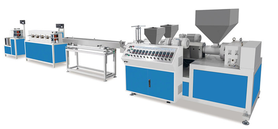 JTPP-110 Plastic Imitation Rattan Making Machine: 3300 mm schroef, 6 riemen, 130 kg/uur capaciteit