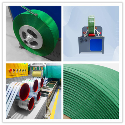 100% gerecycled flessenvlokken Materiaal PET-band productiemachine Duurzame constructie