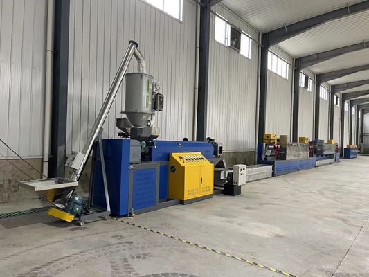 5-19 mm PP-band-extrusielijn met GUGAO-motor Productiecapaciteit 250-300 kg/uur