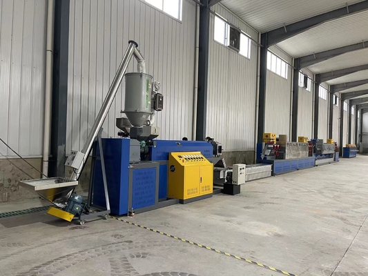 5-19 mm PP-band-extrusielijn met Siemens-motor Productiecapaciteit 250-300 kg/uur