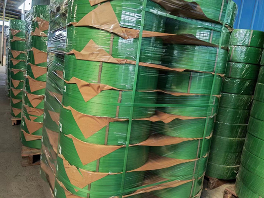 100% PET-flessenvlokkenmateriaal en productieapparatuur voor stalen banden van PET-plastiek 300 kg/uur