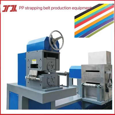 3 riemen PP band extruderingsmachine met 37kw motorvermogen 180-220kgs/h extruderend vermogen