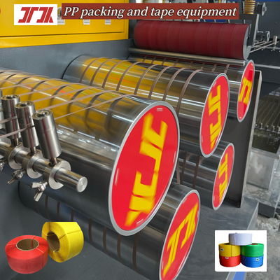 Automatische Plastic PP Strapping Packing Belt Making Machine PLC Control High Performance Plastic PP Strapping Packing PLC
