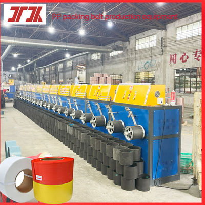 Dubbelstation wikkelmachine, PP-gordelmachine, milieupakketmachine, breedte: 5-19 mm