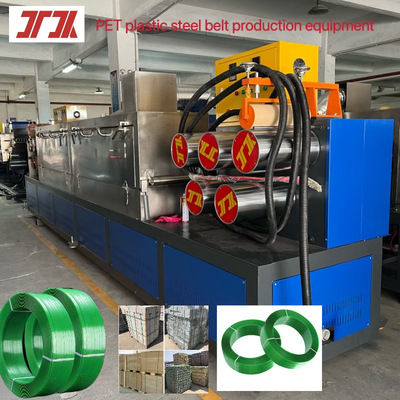 Plastic machines machine voor het vervaardigen van banden voor huisdieren Servo wikkelmachine PLC-besturingssysteem