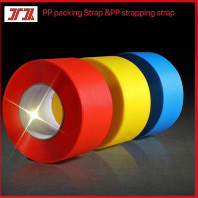 Levering van kleurrijke PP-banden PP-verpakkingsband polypropyleen plastic band voor kartonbanden