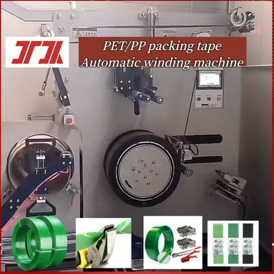 Fabrieksproductie van automatische wikkelmachine PP PET automatische wikkelmachine voor PLC servomotorbesturingssysteem