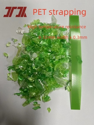 Groene kleur aangepaste band voor huisdieren plastic band voor pallet bakstenen verpakking