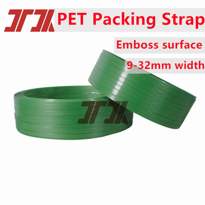 Groothandel groen 9-32 mm PET-plastiekband PET-band voor handmatige elektrische baler