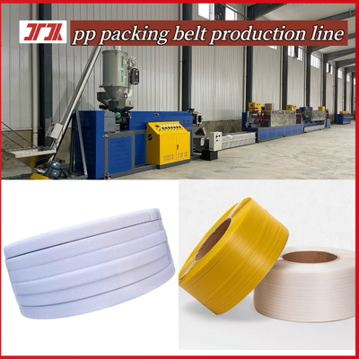 Productielijn voor hogesnelheidsplastiekmachines 5-19 mm PP-banden PP-extruder voor PLC-besturing