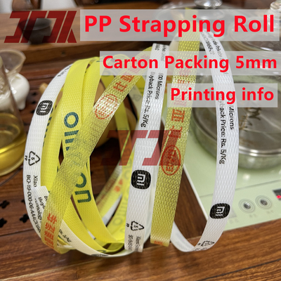 Op maat gemaakte 5-19 mm hoogspanningssterkte plastic gordel PP-verpakkingsband met diep reliëf