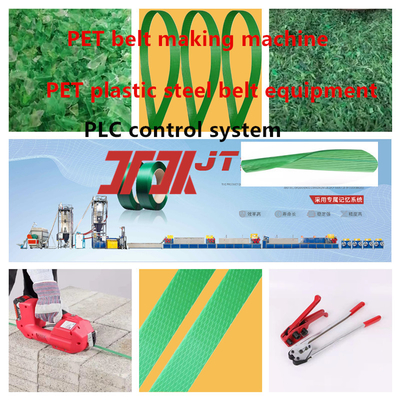 Verpakkingsmachines 9-32 mm PET-productielijn voor plastic banden van staal