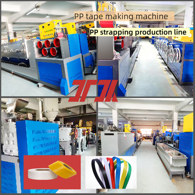 Productielijn voor PP-banden met een enkele schroef met hoge snelheid PP-bandmachine PP-productielijnapparatuur 5-19 mm PP-band