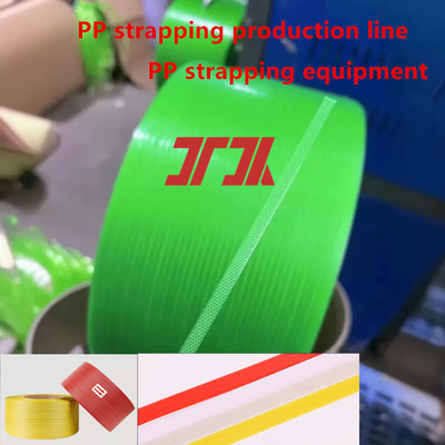 Fabrieksproductielijn voor warmverkoop van PP-banden PP-banden met PLC-besturingssysteem, automatische verpakkingsmachine