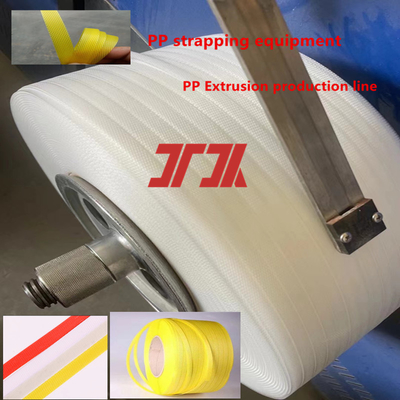 Plastic extruder 5-19 mm PP polypropyleen bandproductielijn PP band extrusie machine Lijnsnelheid tot 300m/min