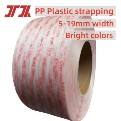 Fabrikant Custom PP Band Strap Polypropyleen voor kartonverpakking met langere lengte 5mm 7000m