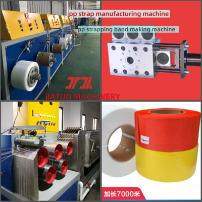 Hoog snelheids PP-gordelmachine, efficiënte productie PP-gordelmachine, automatische baler, 10 kg/rol