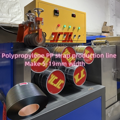 Aanpasbare en duurzame Pp-bandmachine met een enkele dubbele schroef 100% gerecycled materiaal