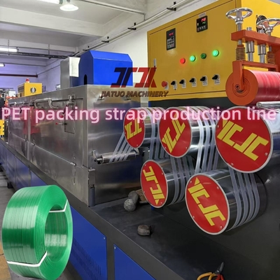 180 kg/h PET dubbelband productielijn met PLC-besturing en 100-160m/min snelheid