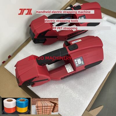 Draagbare elektrische omsnoeringsmachine PP PET omsnoering Automatische omsnoeringsmachine