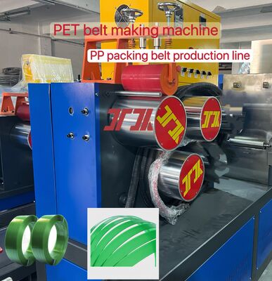 PET-bandmachine hogesnelheidsproductielijn voor PP-banden 100-600 kg/uur extrusiecapaciteit