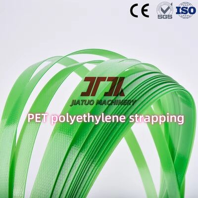 Sterkte 1000N 19mm Breed Transparant Groen PET-band Voordelige Verpakkingsband