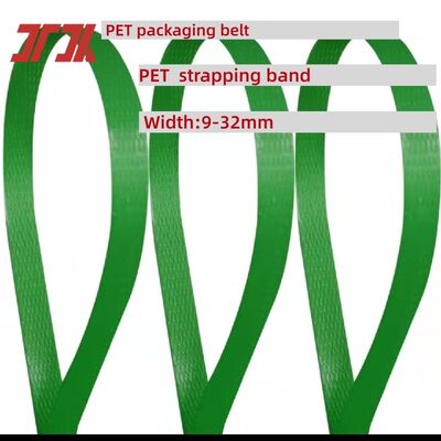 9-32mm PET kunststof band groen PET verpakkingsband hoge snelheid PP PET band