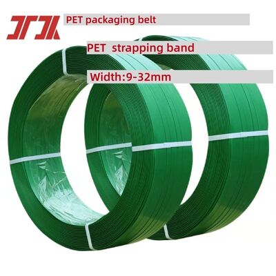 9-32mm PET kunststof omsnoeringsband PP PET verpakkingsband gemaakt van 100% gerecycled PET materiaal