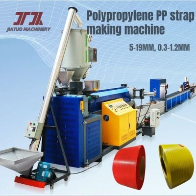 Hoog snelheid PP gerecycleerde materialen PP band productie machine met GUOMAO motor