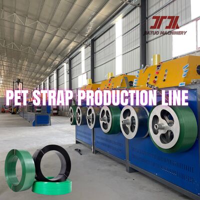 9-32mm Gerecyclede PET-band Productielijn voor Palletbeveiliging PET-band