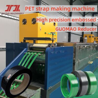9-32 mm breedte PET-bandmachine met PLC-besturing met behulp van gerecyclede PET-flessen