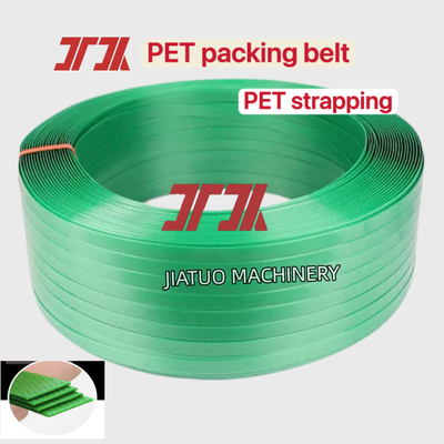 PET banden groen PP PET banden 12 mm PET verpakking banden voor pneumatische bandmachine