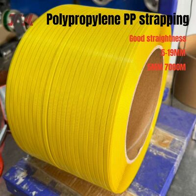 Custom logo Pp verpakkingsgordel Pp plastic band 5-19 mm met lange lengte