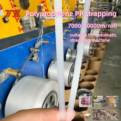 5-19mm PP Band Extrusielijn Gebruikt Recycle Materiaal Met 200kg Materiaalvat