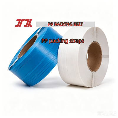 Transparante PP-verpakkingsbanden 15 mm PP-spoelbanden voor automatische spanningsmachines