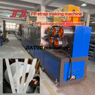 PP-bandproductielijn hogesnelheid PP-bandmachine voor automatische omsnoeringsgereedschappen.