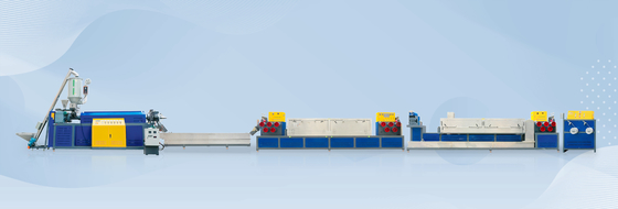 Pp die Band vastbinden die SGS van de de Uitdrijvingsmachine ISO9001 van de Machinepp Riem maken