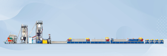 Gerecycleerde pp die Broodje vastbinden die tot Machine 0.41.2mm maken pp-Riem Productiemachine