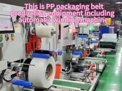 Productielijn voor het maken van PP-banden