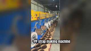 PP-bandmaakmachine met hoge capaciteit en non-stop zeefwisselaar
